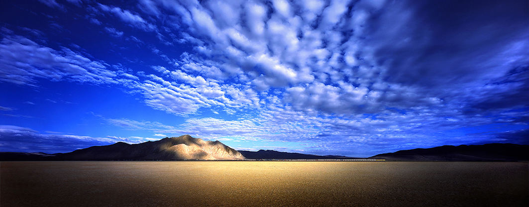 Train at Desert Edge