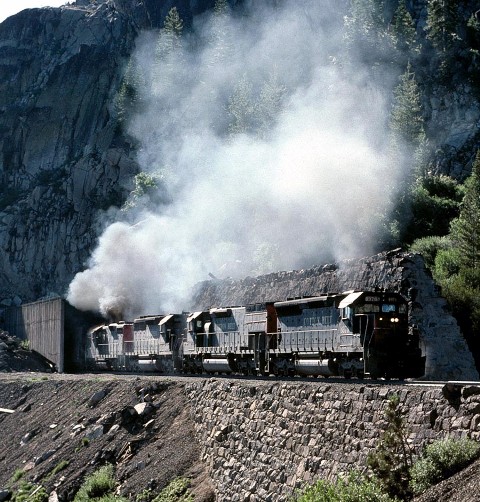 Westbound at Summit 1978